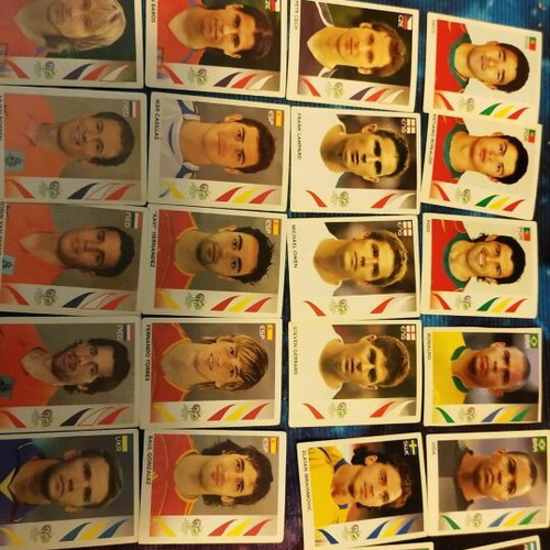 Panini World Cup 2006 stickers used, set of 336 pieces