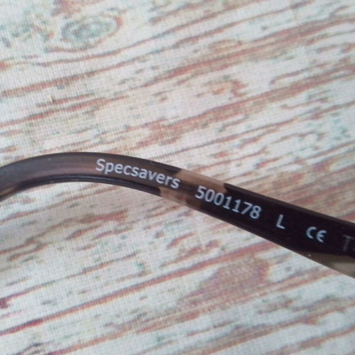 Specsavers Marjoram eyeglasses like new, black and purple