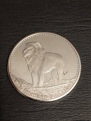Νόμισμα Σομαλίας 100 Shillings 2013 με λιοντάρι αναμνηστικό