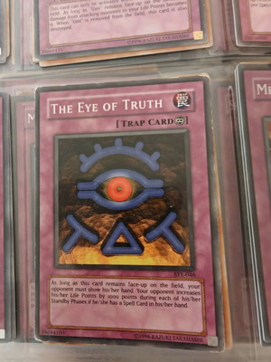 Yu-Gi-Oh card The Eye of Truth like new