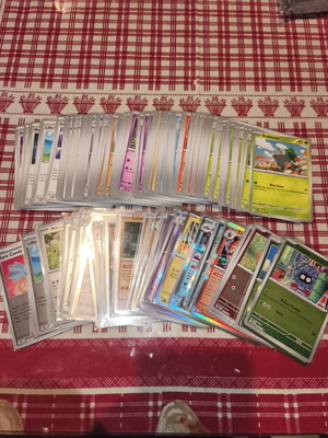 Pokémon bulk 148 single cards from Mega Evolution set like new