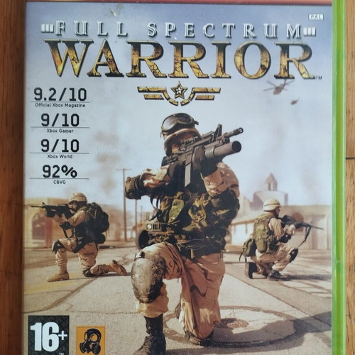 Xbox Full Spectrum Warrior game used
