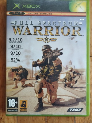 Xbox Full Spectrum Warrior game used