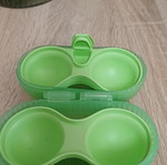 Tupperware egg holder for 2 eggs new