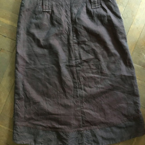 Midi skirt Des filles a la vanille like new, black and gray, Y2K