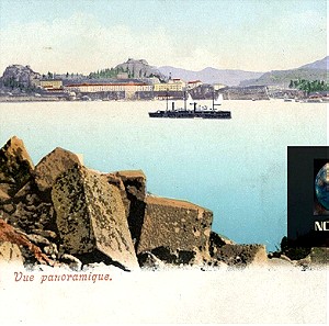 Κέρκυρα (δεκ. 1900) Πανοραμική άποψη no 3925 - Vue panoramique Παγκόσμιος Ταχυδρομικός Σύνδεσμος