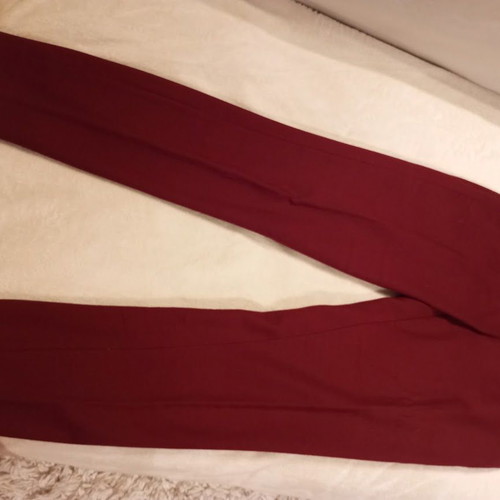 Hugo Boss wool women's pants like new, burgundy, size XS