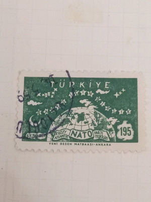 Γραμματόσημο Τουρκίας 1959 10η επέτειος του NATO σαν καινούργιο