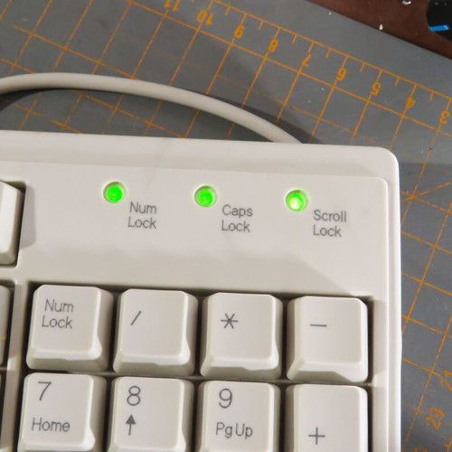 Turbo-X KB-2002E Vintage Keyboard like new, Greek Layout, PS/2