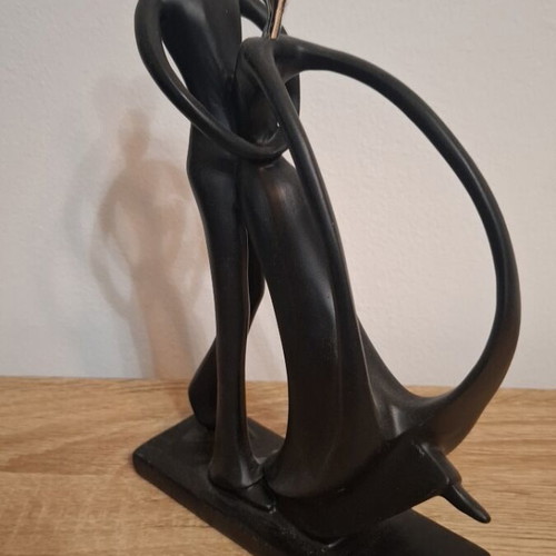 Decorative table statue new, height 25 cm