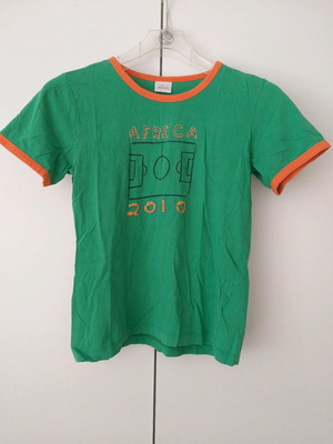 Kidz T-Shirt Green Children's Short Sleeve Used
