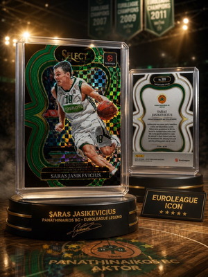 Saras Jasikevicius Mezzanine Level collectible card new, authentic