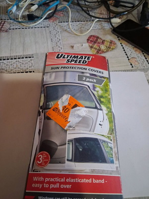Sun protection covers for rear windows new