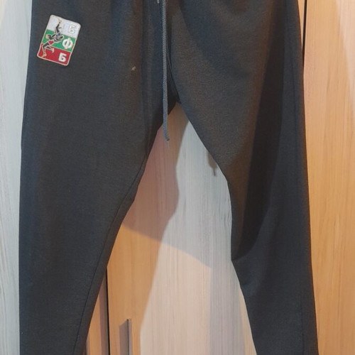 Wrestling training suit used with white stain on pants