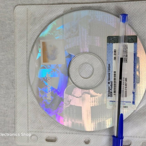 Windows 98 Second Edition OEM Product CD like new