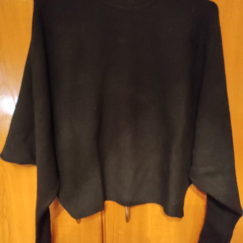 Zara knitted sweater new, black, bat sleeve, size M