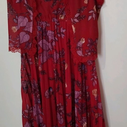 Dress with bolero used, multicolor, one size