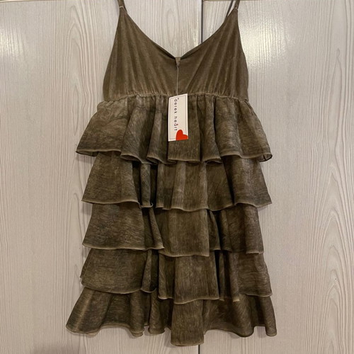 Derek Heart dress used, 50% silk, size -  7,00 - Vendora.cy