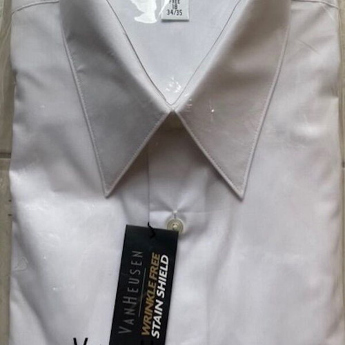 Van Heusen dress shirt new, size XXL, white