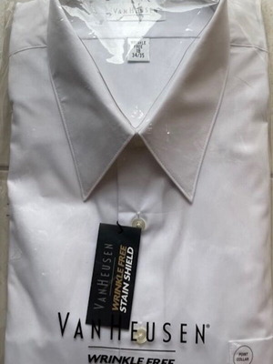 Van Heusen dress shirt new, size XXL, white