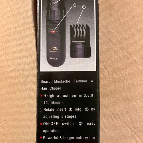 Trimmer hair clipper new with free Wella hair gel