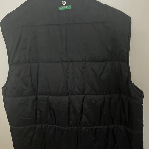 Men's black vest XL