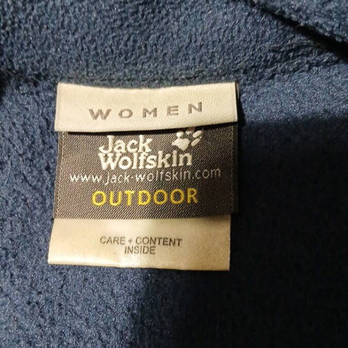 Jack Wolfskin women's jacket used, blue, size L