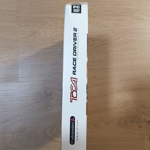Toca Race Driver 2 PC used, small box with manual and DVD