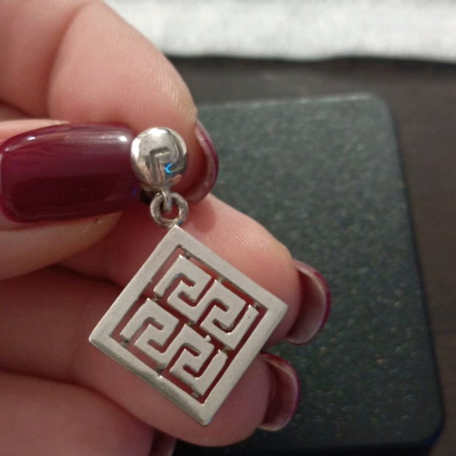 Silver 925 vintage dangle earrings like new