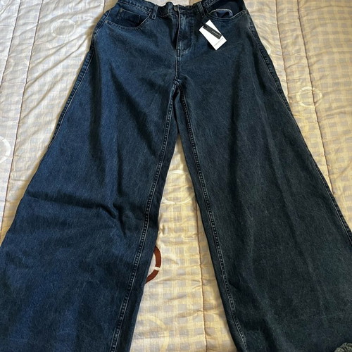 Funky Buddha denim pants new, blue, size L