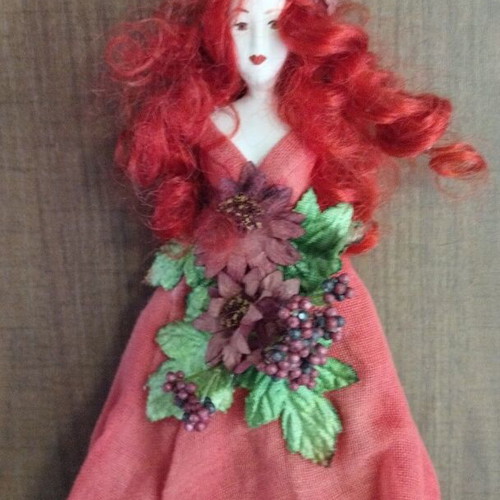 Handmade fairy doll like new