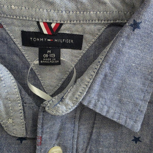 Tommy Hilfiger shirt size 8/10 like new, blue