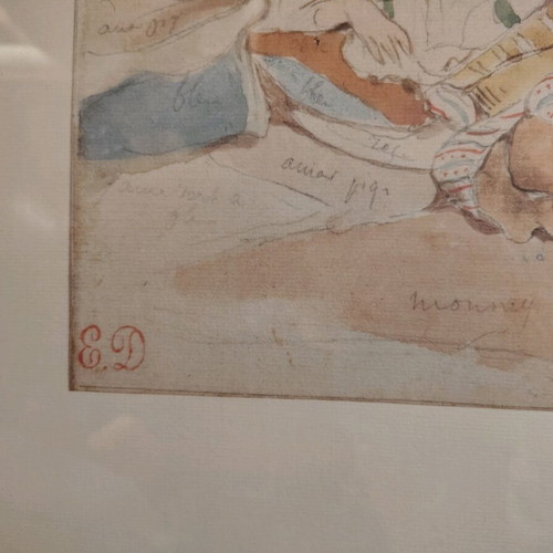 Paintings with Delacroix designs like new, set of 2 pieces