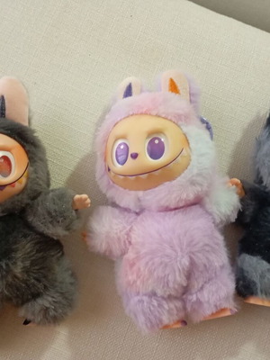 Labubu plush toys, set of 3