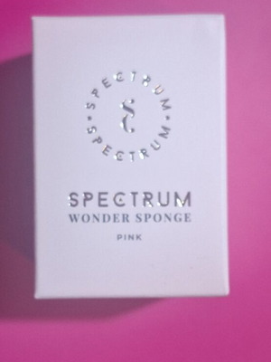 Spectrum Wonder Sponge new makeup tool pink