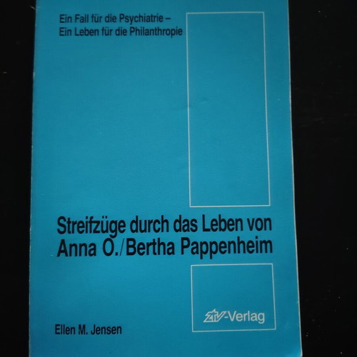 Streifzüge durch das Leben Anna O.Bertha Pappenheim book like new, German