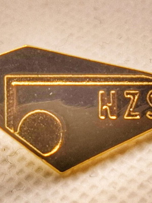 Collectible pin of Slovenian Football Federation like new