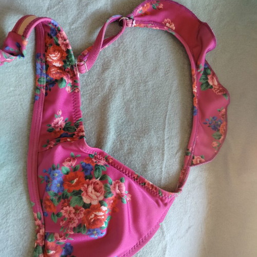 Karavan swimsuit small used, colorful, adjustable straps