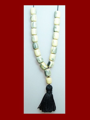 Old 20th century worry beads used