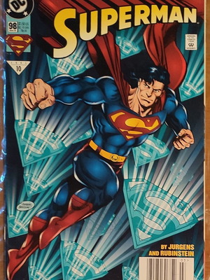 Superman κόμικ μεταχειρισμένο, ξενόγλωσσο (1987)