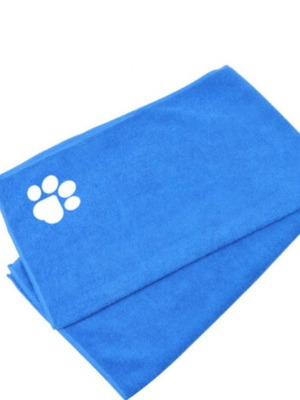 Πετσέτα Microfiber για Κατοικίδια 50-90cm Μπλε