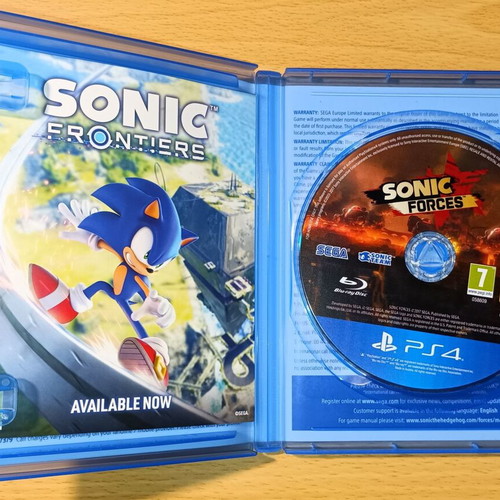 Sonic Forces PS4 game like new