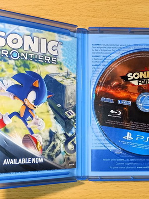Sonic Forces PS4 game like new