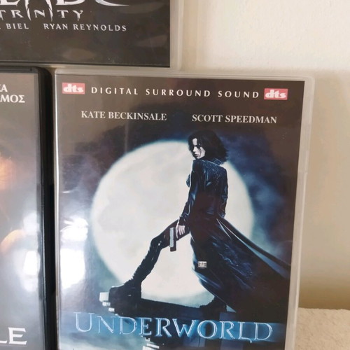 DVD movies action and adventure like new with Greek subtitles, 3 pcs