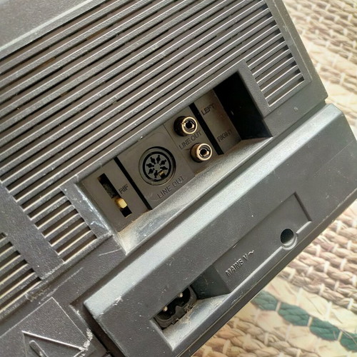 Philips portable radio cassette player
