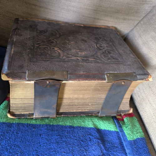 Holy Bible John Kitto D.D. used, 1900 edition