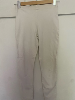 Trucco women's cotton leggings used, white, summer