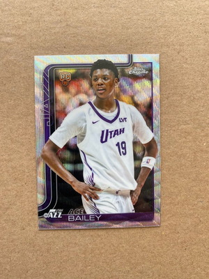 Topps Chrome Rookie Ace Bailey Prism σαν καινούργιο