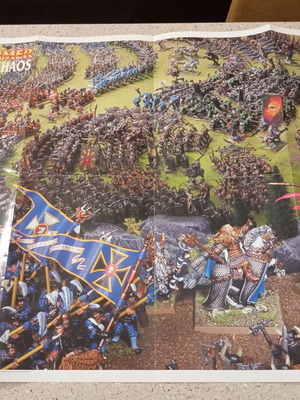 Αφίσα Warhammer fantasy σαν καινούργιο, συλλεκτική games workshop