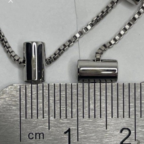 Swatch Bijoux Lustro Long Necklace stainless steel, like new